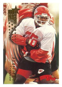 Donnell Bennett Kansas City Chiefs 1994 Topps NFL Rookie Card - Draft Pick #503